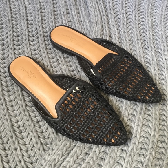 target woven mules